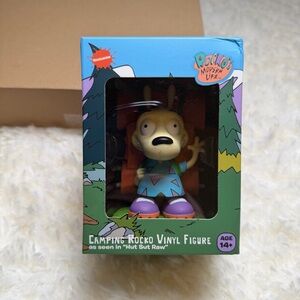 Culturefly 2018 Nick Box Rocko's Modern Life Camping Rocko Vinyl Figure